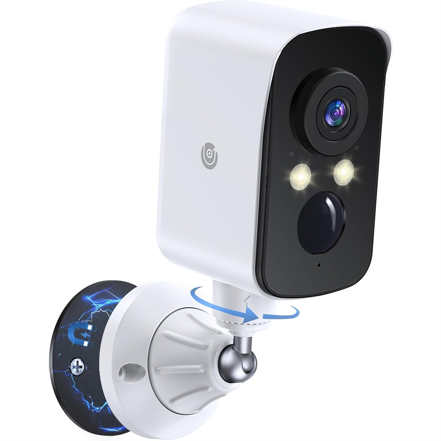 Home Security No Subscription - Wireless Outdoor Security Camera with 360°