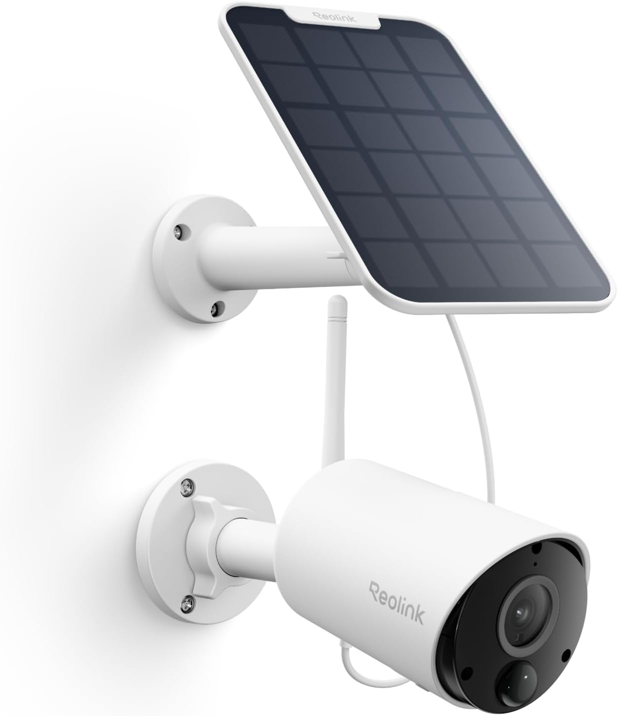 Home Security No Subscription - 2K Solar Security Camera with Night