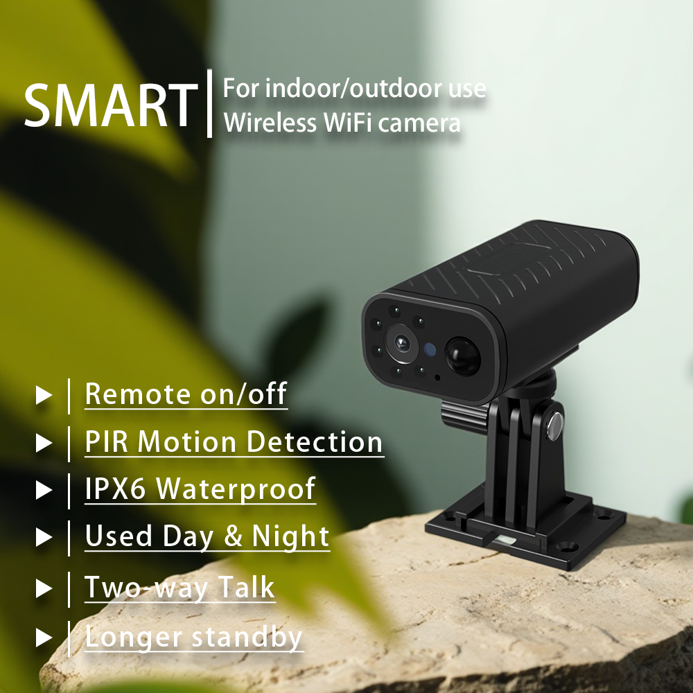 Home Security Wifi Camera - FHD Wifi Smart Monitor Surveillance Waterproof