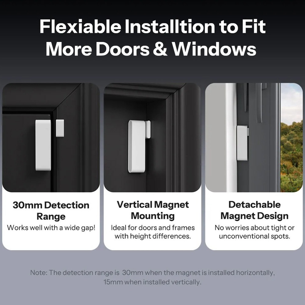 Home Security Features - ﻿ SNZB-04PR2 For Zigbee Door Window