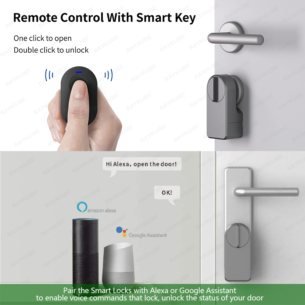 RAYKUBE A1 Pro Tuya BEL Smart  - Door Lock Smart Keypad ulasan dan harga