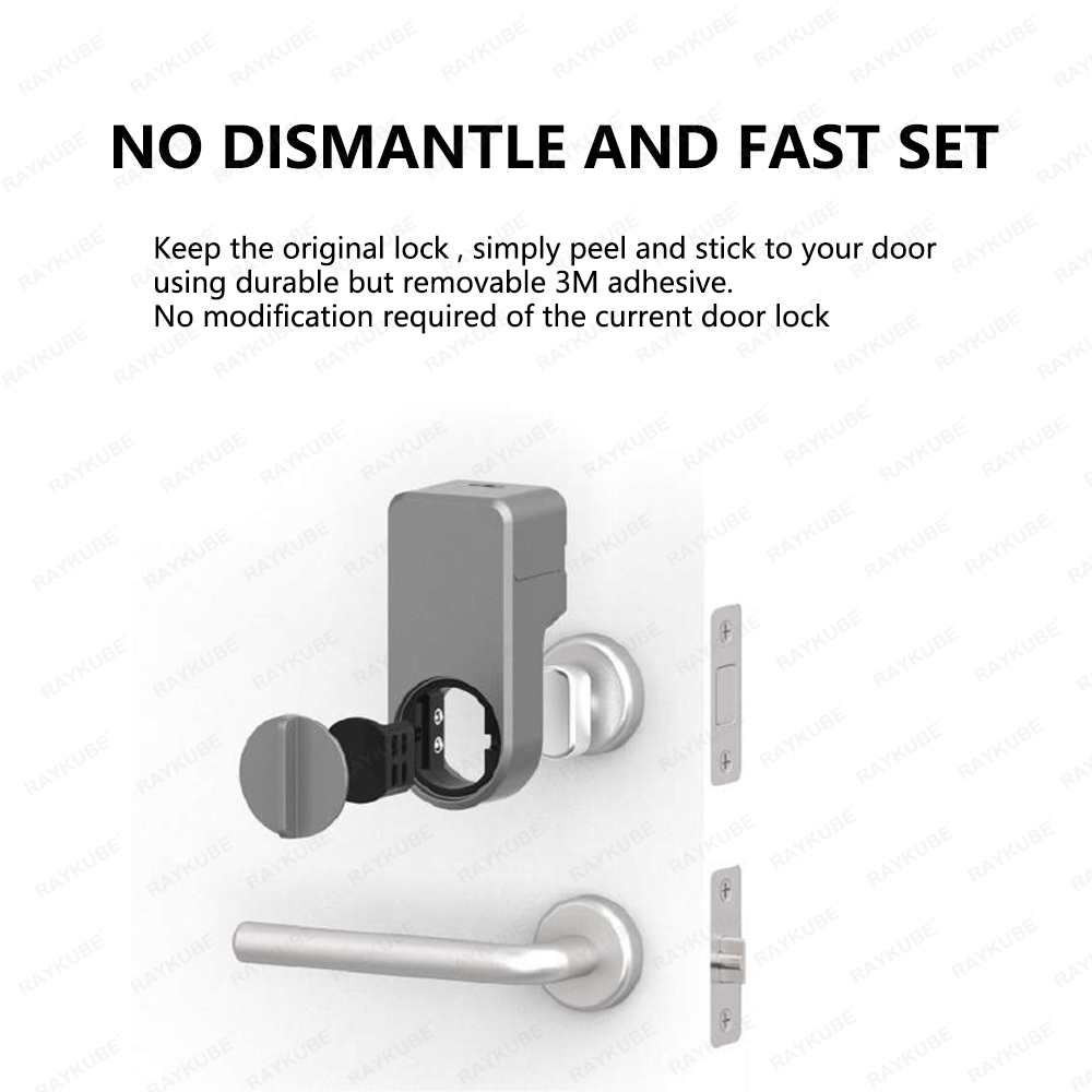 RAYKUBE A1 Pro Tuya BEL Smart  - Door Lock Smart Keypad ulasan dan harga