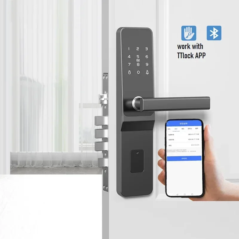 TTlock Hotel Lock Smart Door L - Door Lock Smart Keypad ulasan dan harga