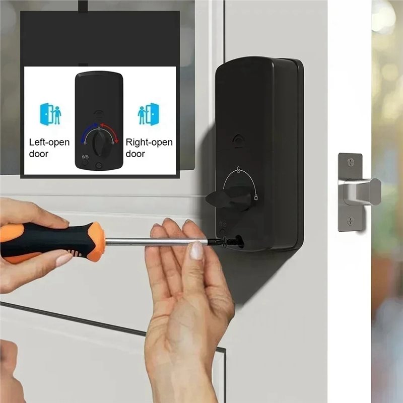 SCLS Fingerprint Door Lock Wit - Home Security Features ulasan dan harga