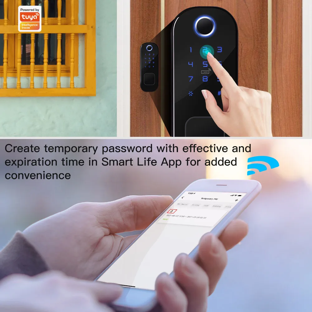 MOES WiFi Tuya Smart Lock Door - Door Lock Smart Keypad ulasan dan harga
