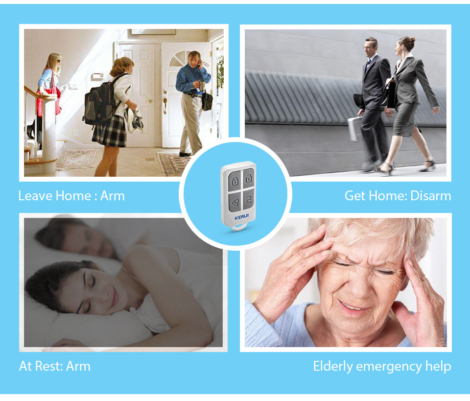 KERUI Wireless High-Performanc - Home Security Monitoring ulasan dan harga