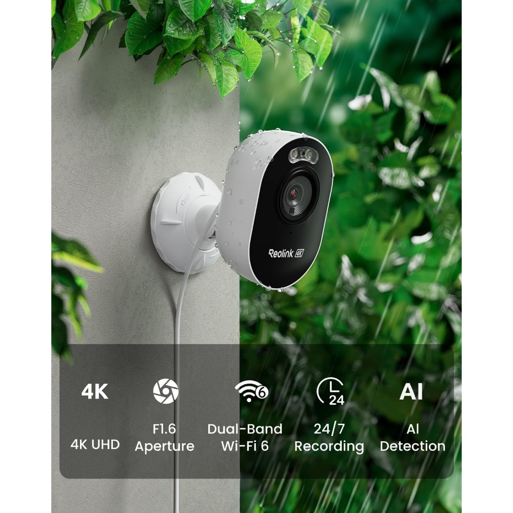 reolink camera with 256gb micr - Home Security No Subscription ulasan dan harga