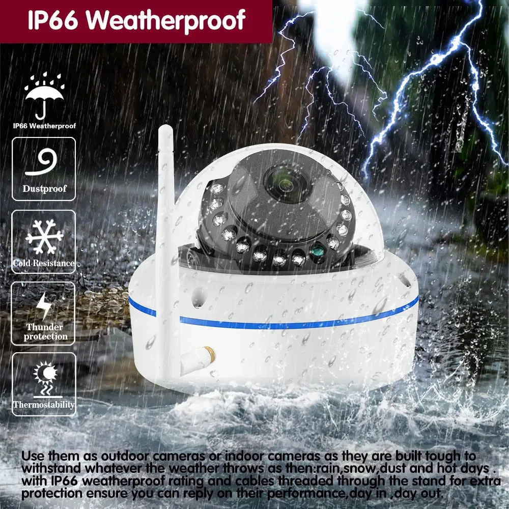 5MP Wifi IP Camera Security Sy - Home Security Systems Wireless ulasan dan harga