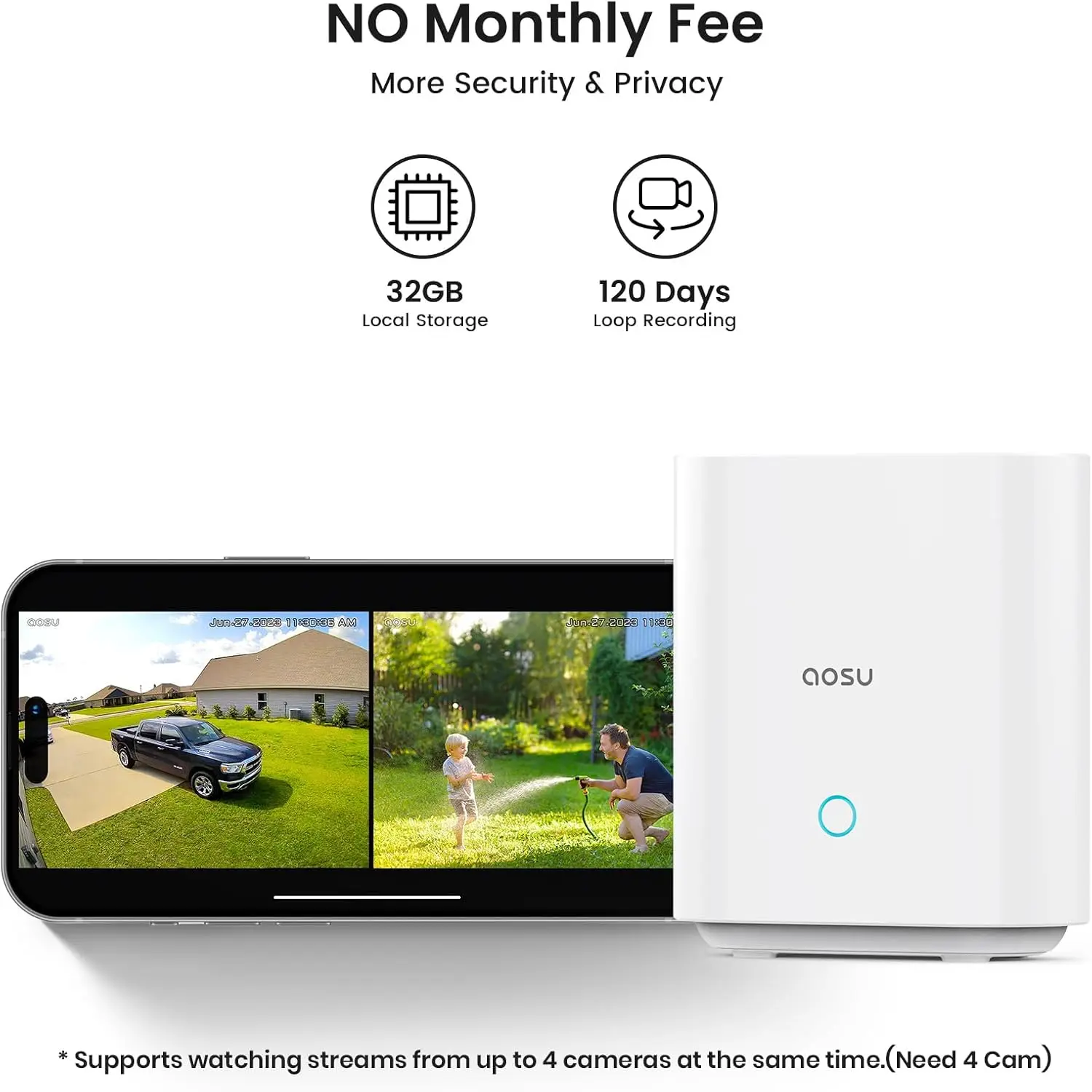 Security Cameras Outdoor Wirel - Home Security No Subscription ulasan dan harga