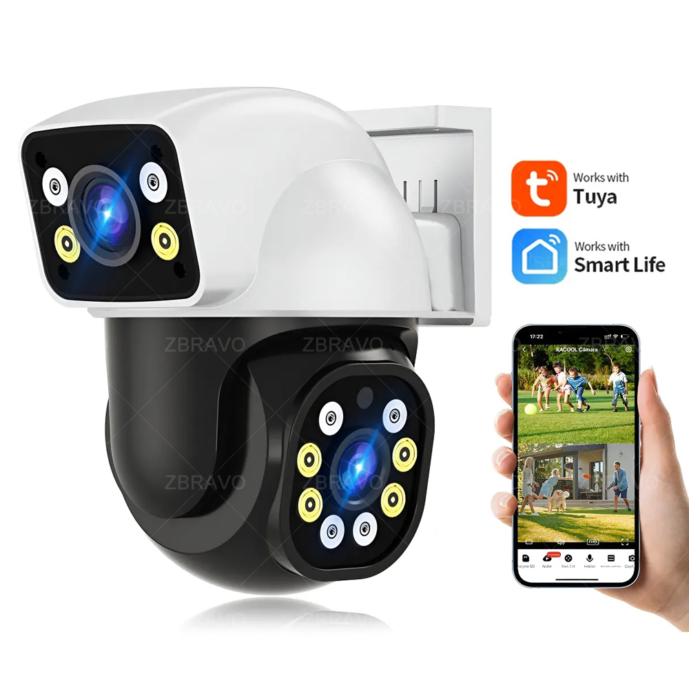 Smartlife 8MP WiFi Tuya Outdoo - Home Security Wifi Camera ulasan dan harga