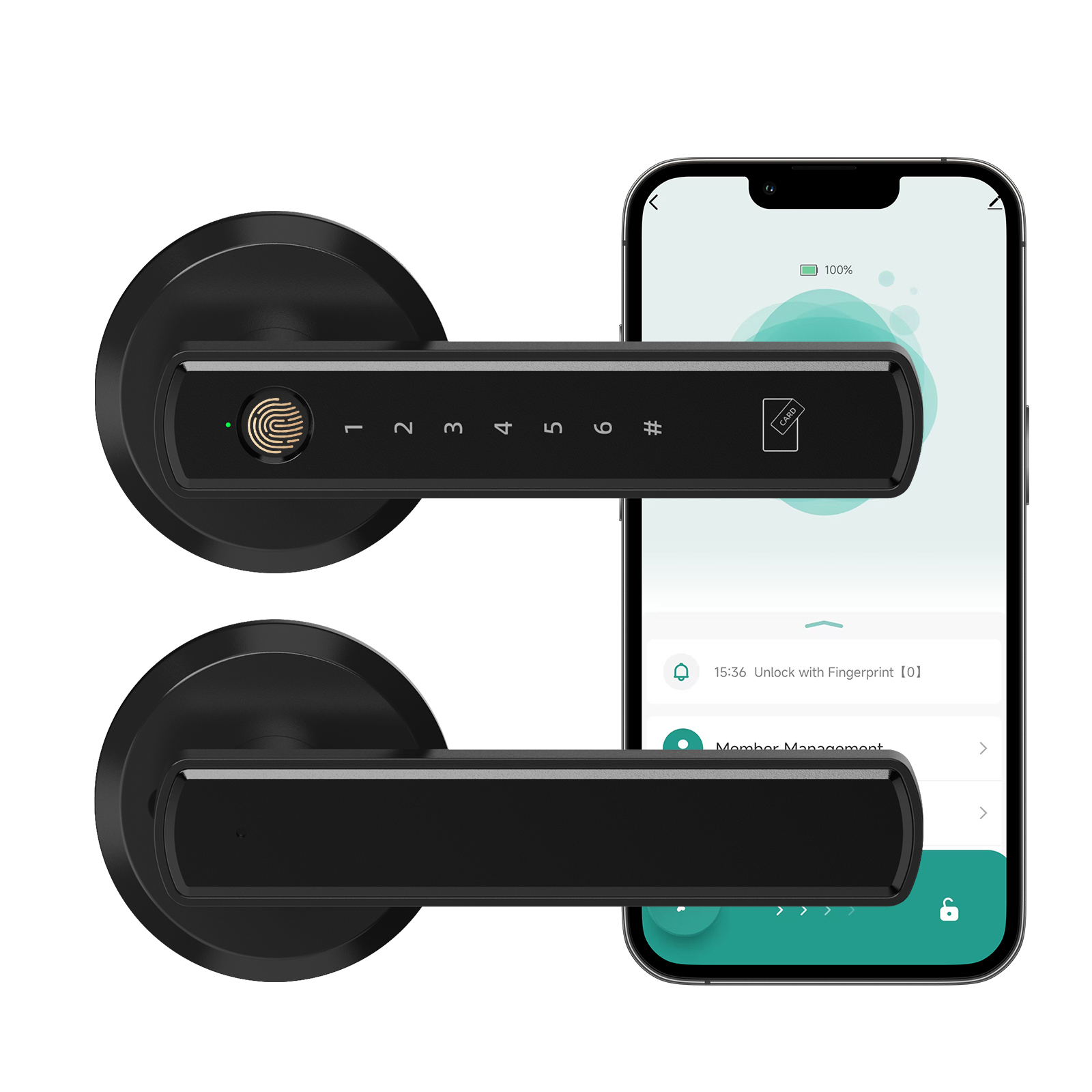 Viladepot Handle Shaped Smart  - Door Lock Smart Keypad ulasan dan harga