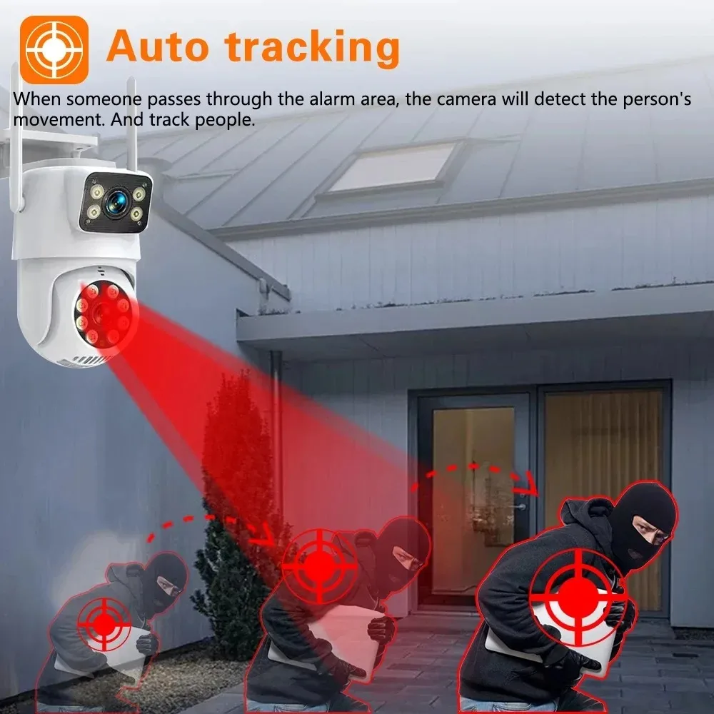 10 Channel CCTV Security 4K Du - Home Security Systems Wireless ulasan dan harga