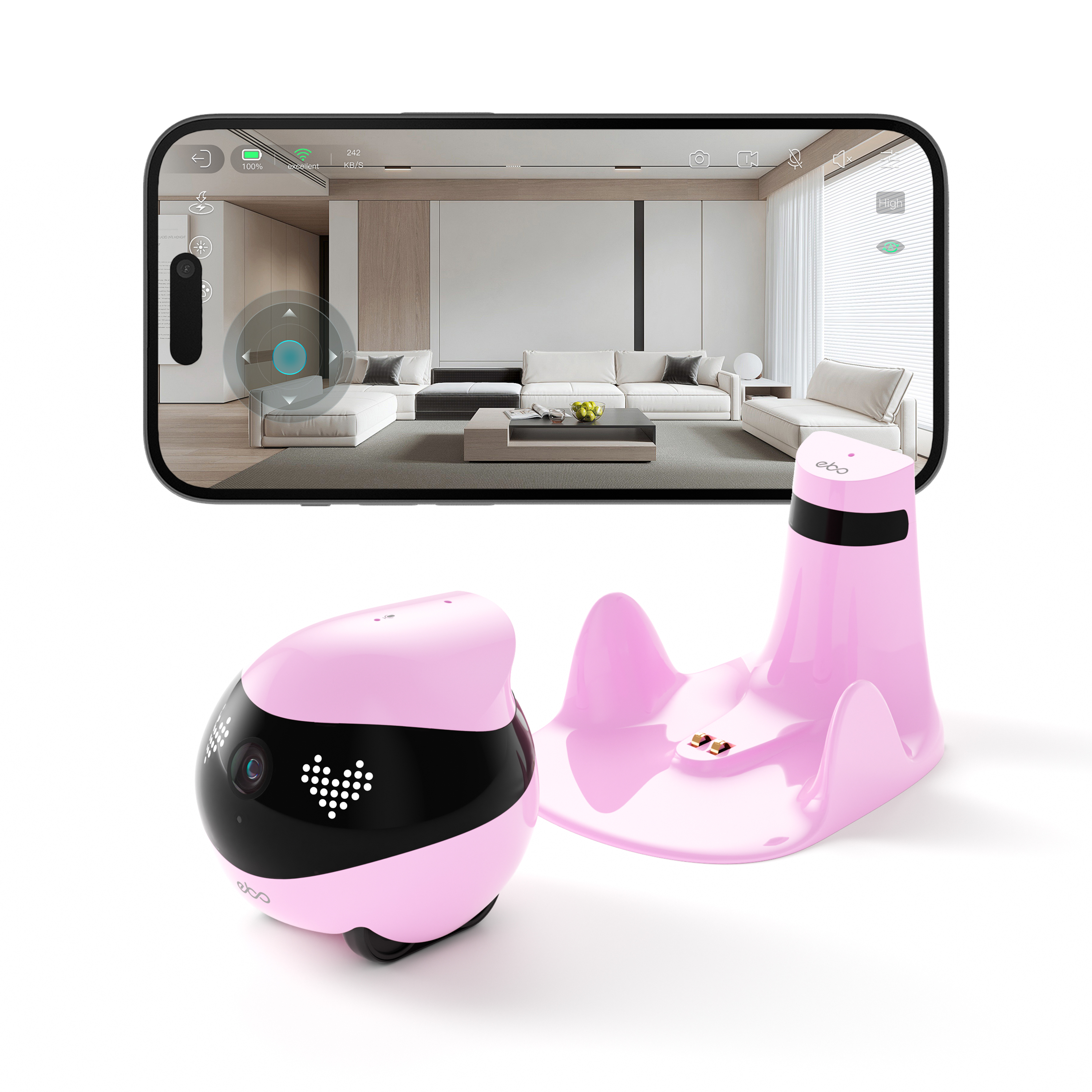 Wholesale EBO Air 2 Home Secur - Home Security Features ulasan dan harga