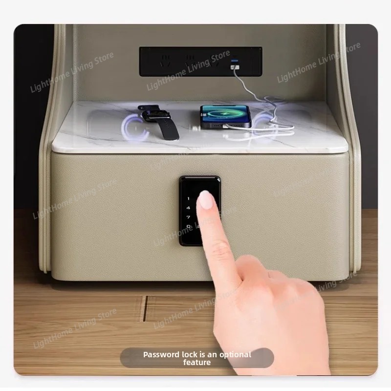 Bedroom Bedside Table Safe Sec - Home Security America ulasan dan harga