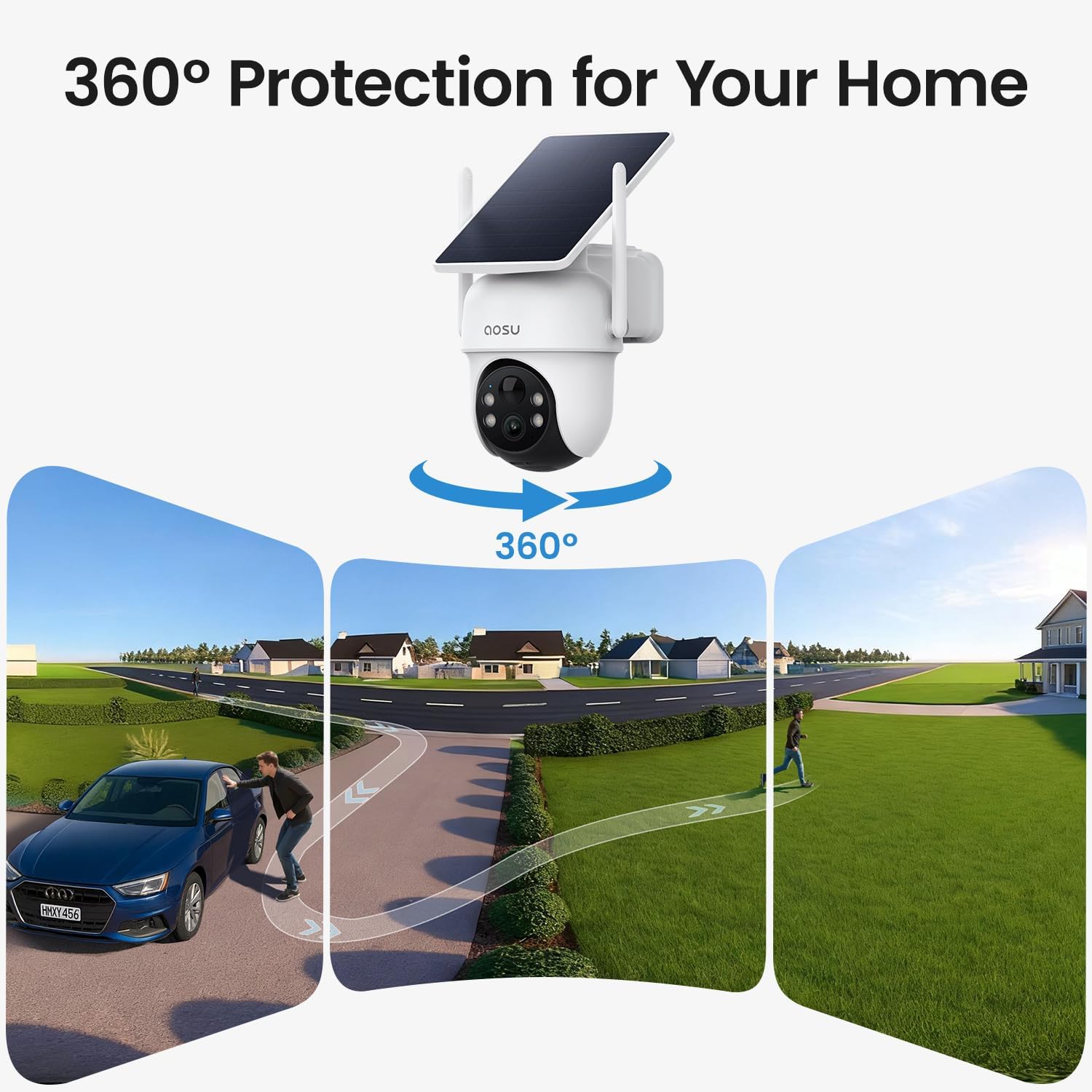 Security Cameras Outdoor Wirel - Home Security No Subscription ulasan dan harga