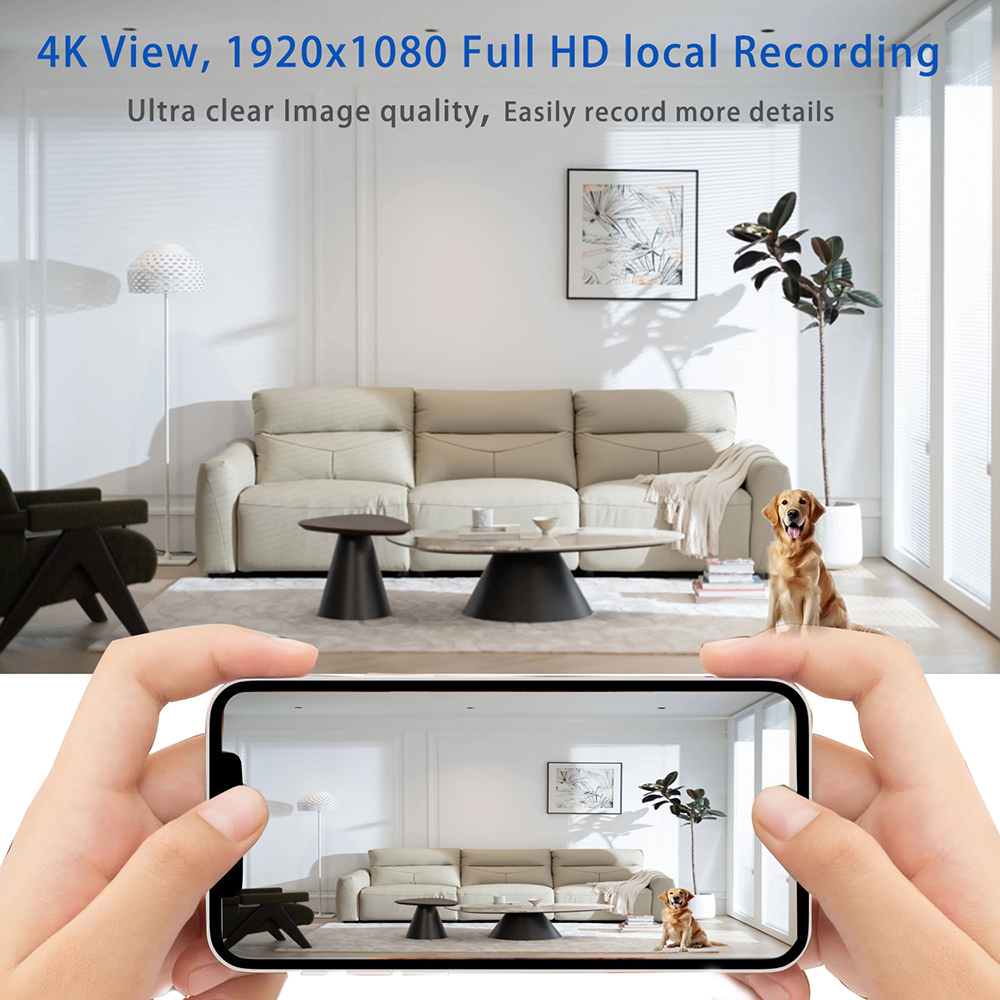 FHD Wifi Smart Monitor Surveil - Home Security Wifi Camera ulasan dan harga