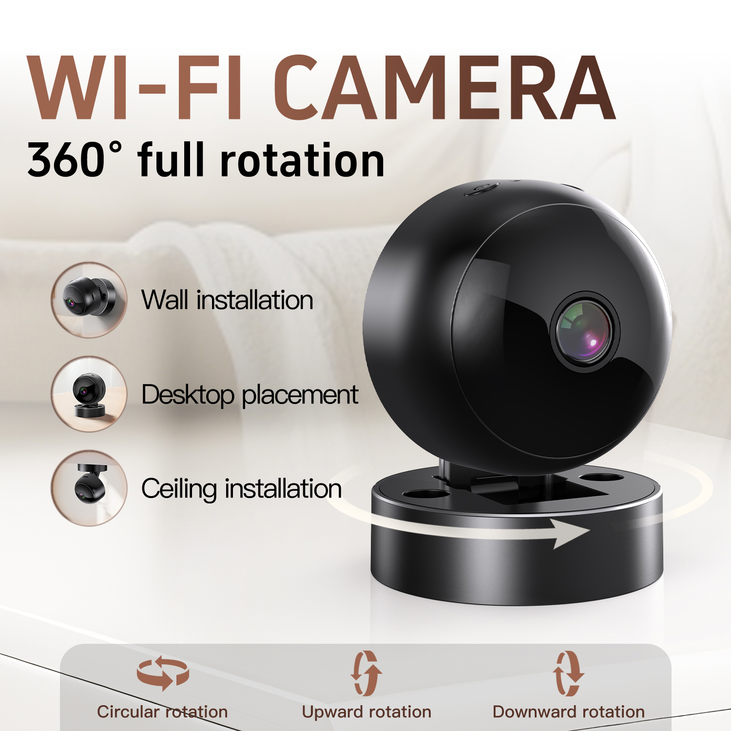 S2 Mini Camera 2.4G WiFi Wirel - Home Security Premium Eset ulasan dan harga