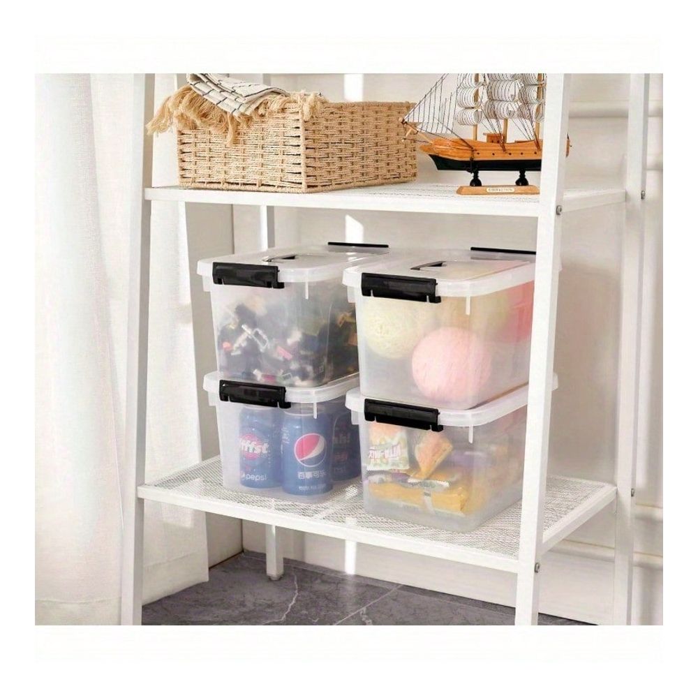 Of Six Transparent Plastic Sto - Home Security Features ulasan dan harga