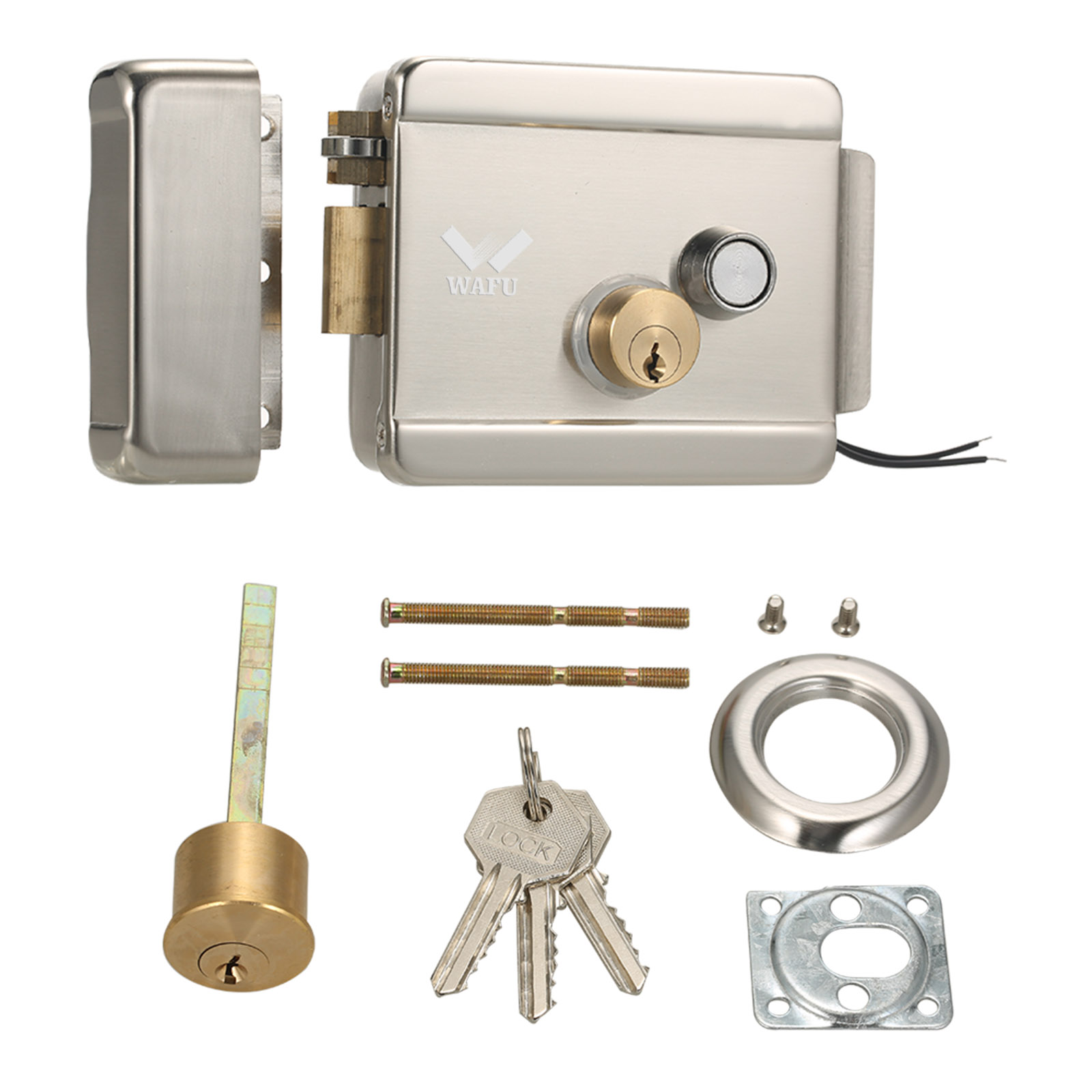 WAFU Smart Electric Gate Door  - Door Lock Smart Keypad ulasan dan harga