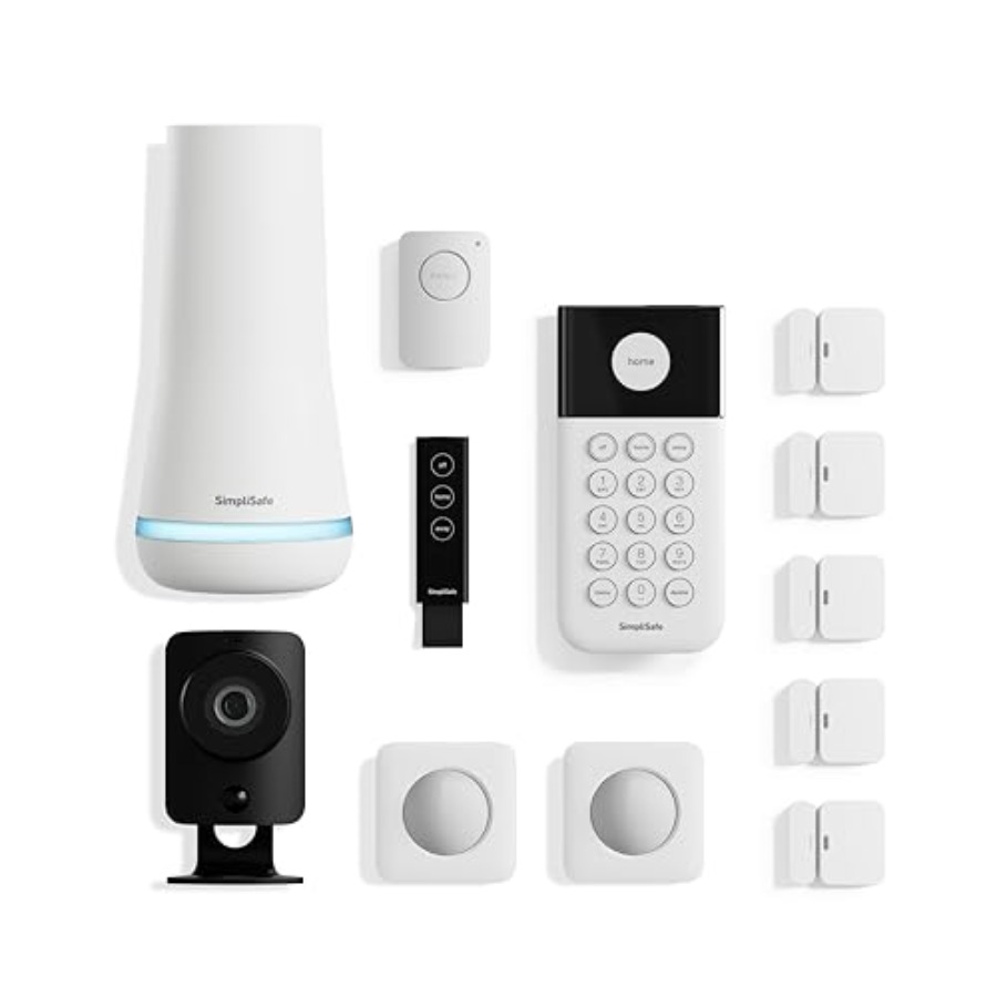 SimpliSafe 12 Piece Wireless H - Home Security No Contract ulasan dan harga