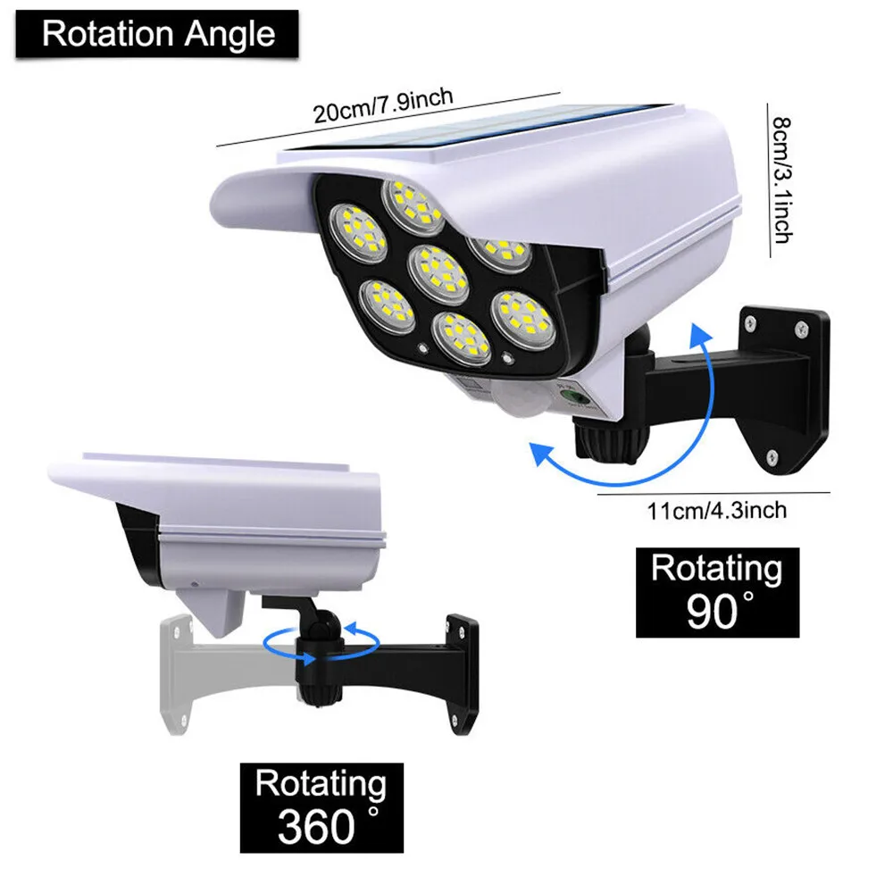 Outdoor Solar Light Motion Sen - Home Security Monitoring ulasan dan harga
