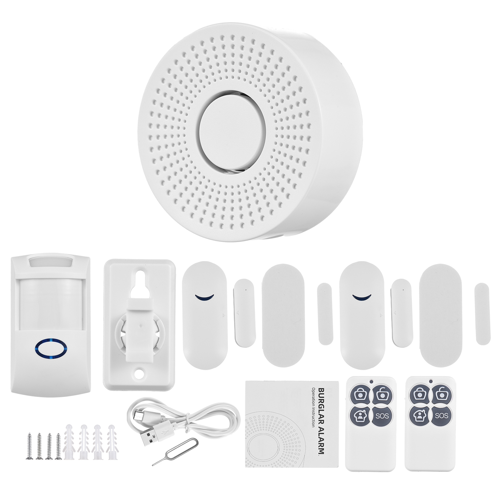 Home Security System WiFi Tuya - Home Security Systems Wireless ulasan dan harga