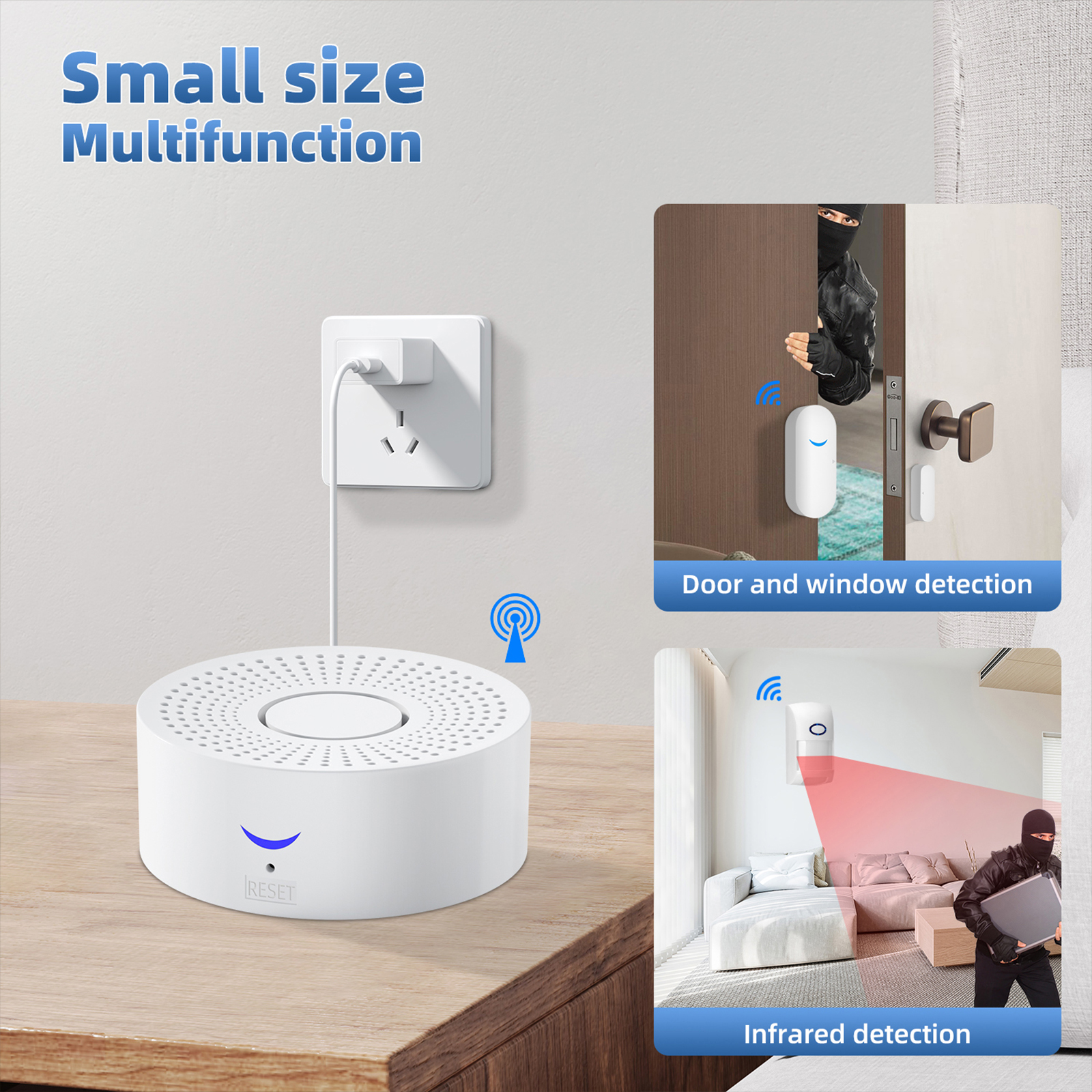 Home Security System WiFi Tuya - Home Security Systems Wireless ulasan dan harga