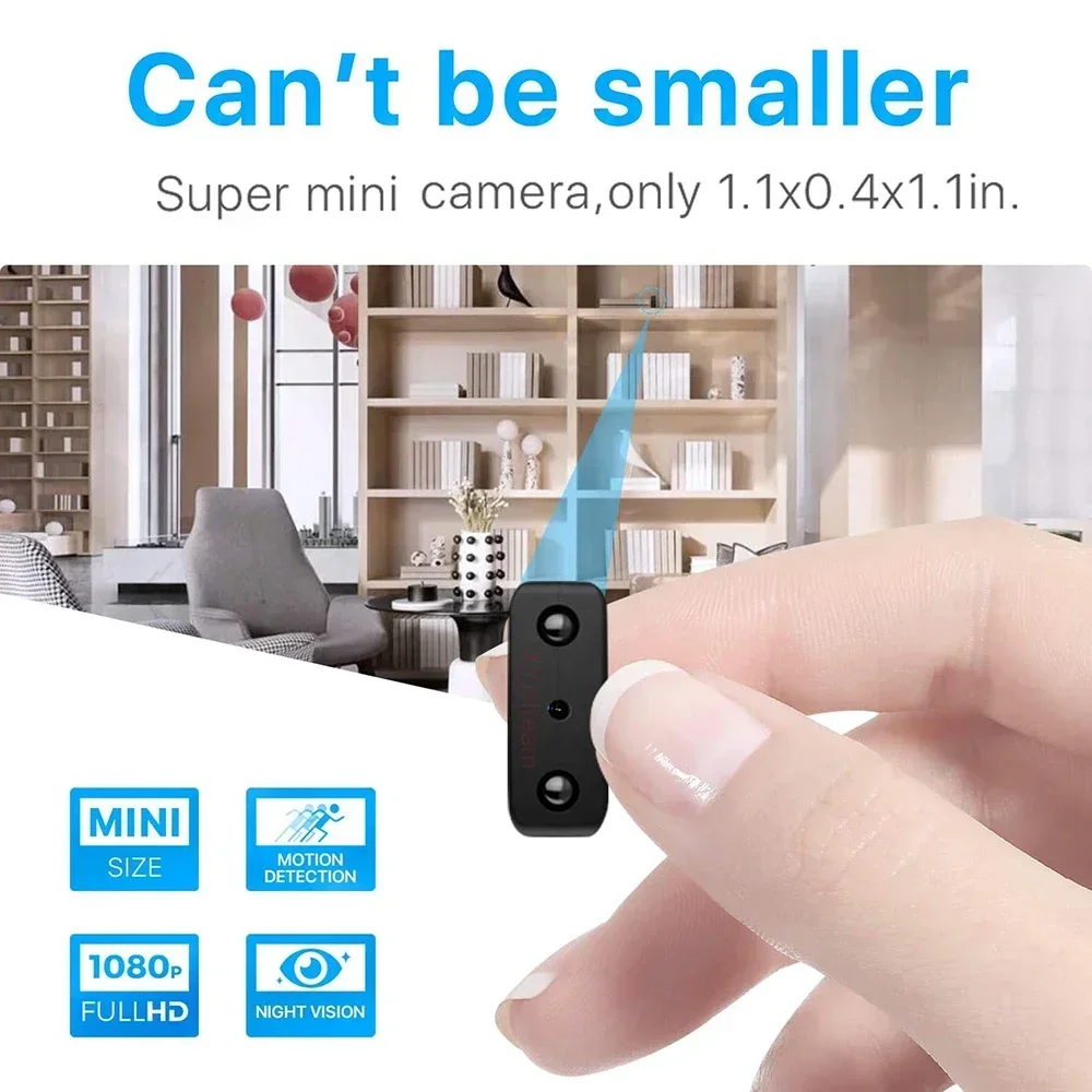 XD Mini Camera IR-CUT, Smalles - Home Security Camera ulasan dan harga