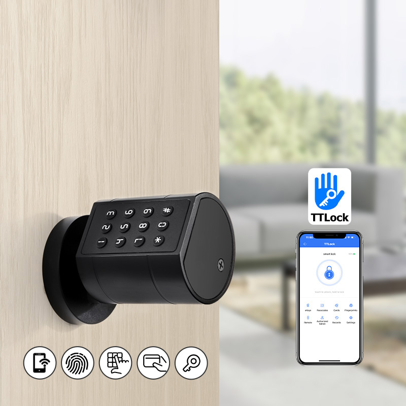 Smart Euro Cylindrical Door Lo - Door Lock Smart Keypad ulasan dan harga