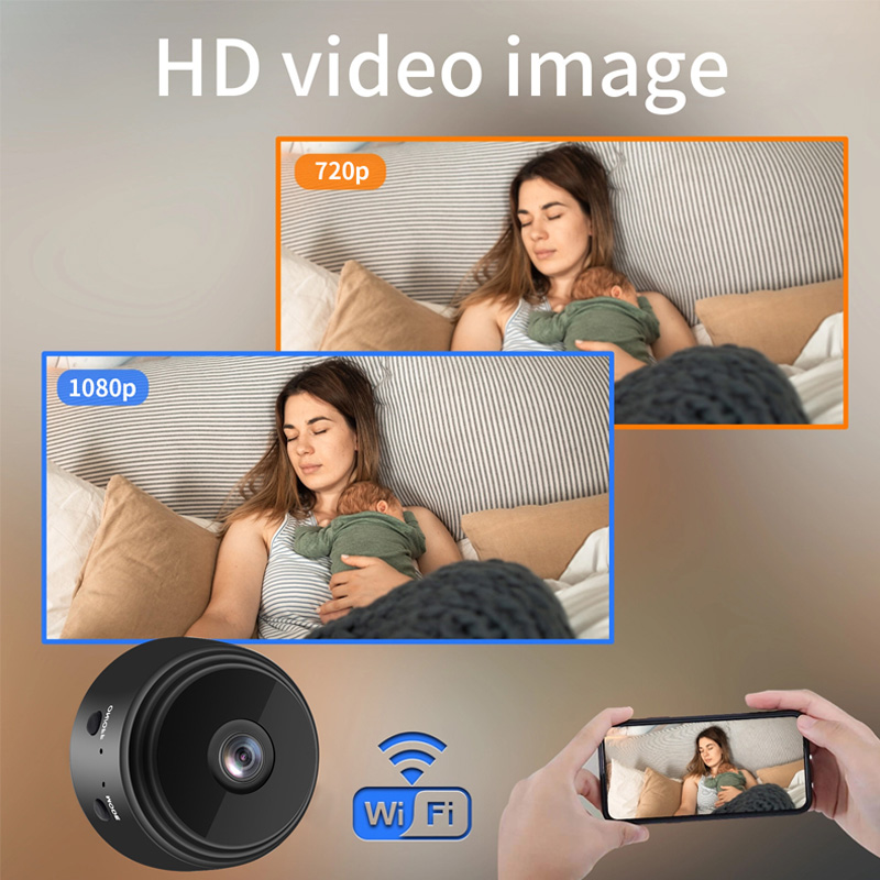 1080P HD Mini WiFi Camera Baby - Home Security Monitoring ulasan dan harga