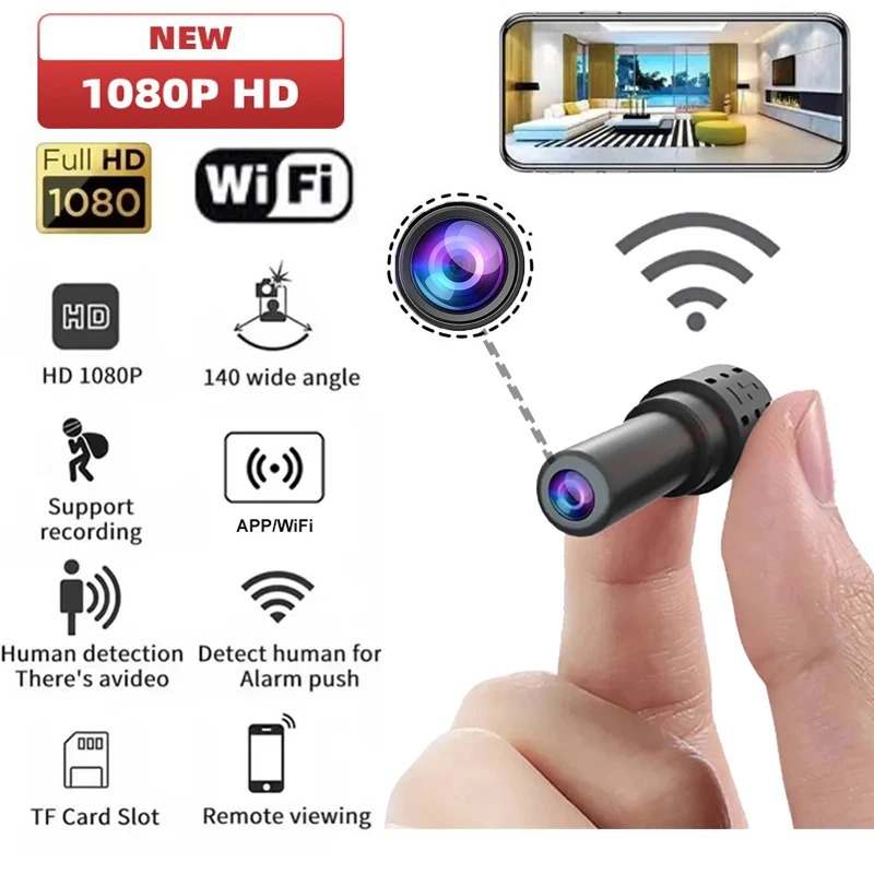 Mini WiFi Camera HD 1080P Indo - Home Security Monitoring ulasan dan harga