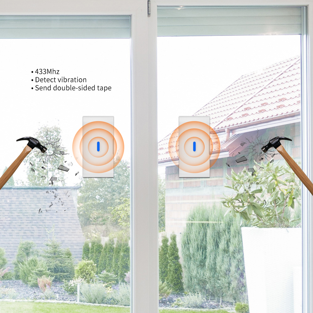 Ostaniot 433MHz eV1527 Wireles - Home Security Systems Wireless ulasan dan harga