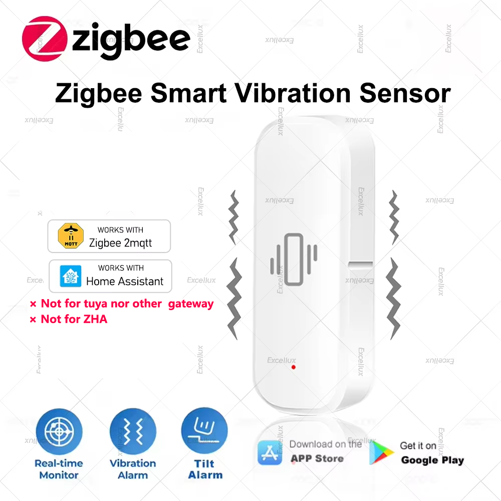 Zigbee Smart Vibration Sensor  - Home Security Monitoring ulasan dan harga