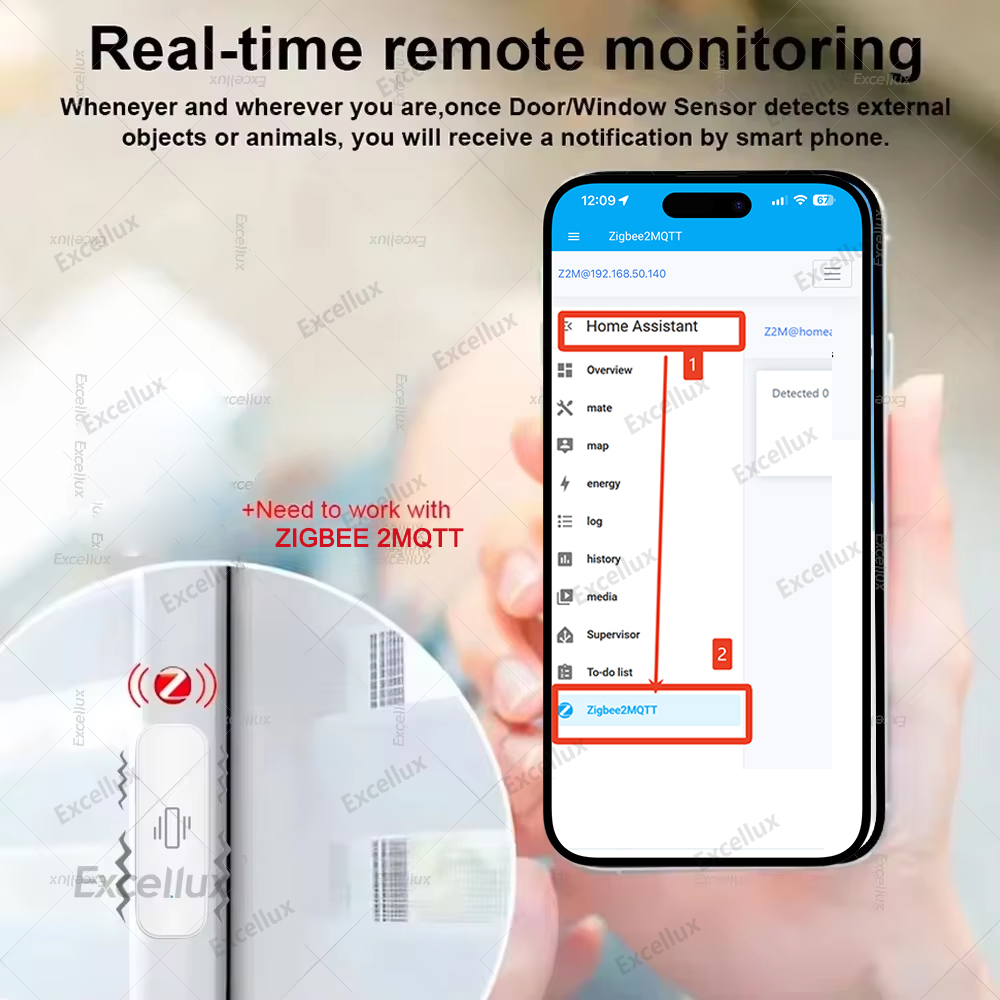 Zigbee Smart Vibration Sensor  - Home Security Monitoring ulasan dan harga