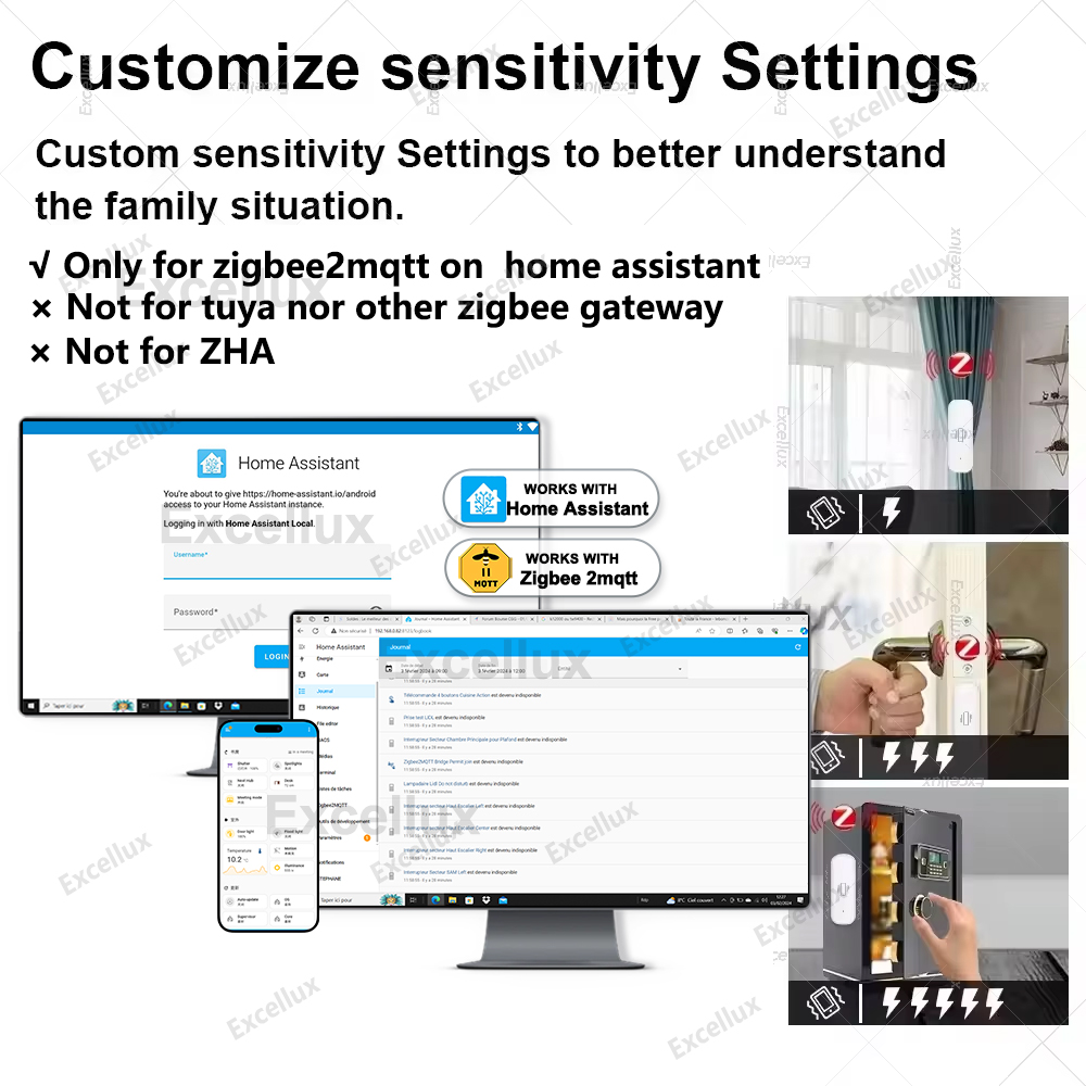 Zigbee Smart Vibration Sensor  - Home Security Monitoring ulasan dan harga