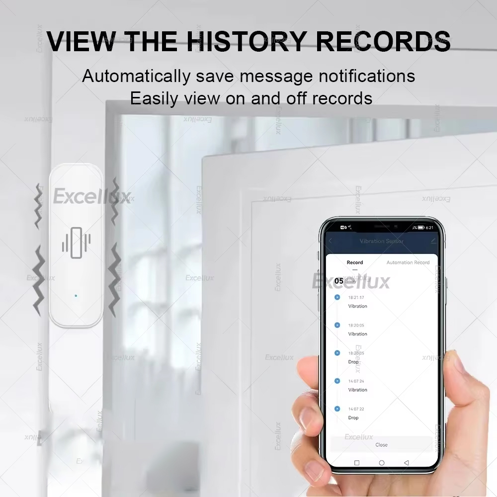 Zigbee Smart Vibration Sensor  - Home Security Monitoring ulasan dan harga