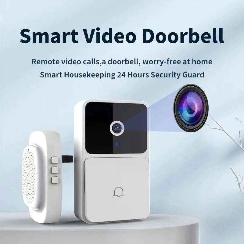 Wireless WiFi Video Doorbell f - Home Security Features ulasan dan harga