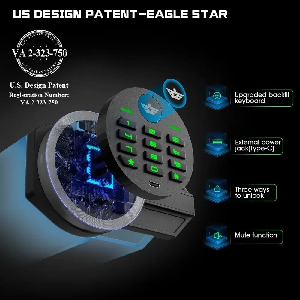 6.5 Cubic Foot Waterproof Secu - Home Security Features ulasan dan harga