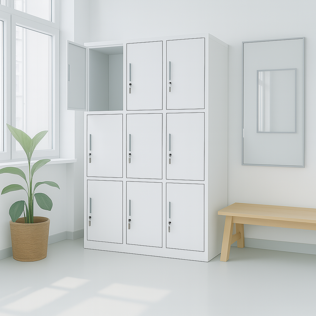 Modern 3-Tier Lockable Eco-Fri - Home Security Features ulasan dan harga