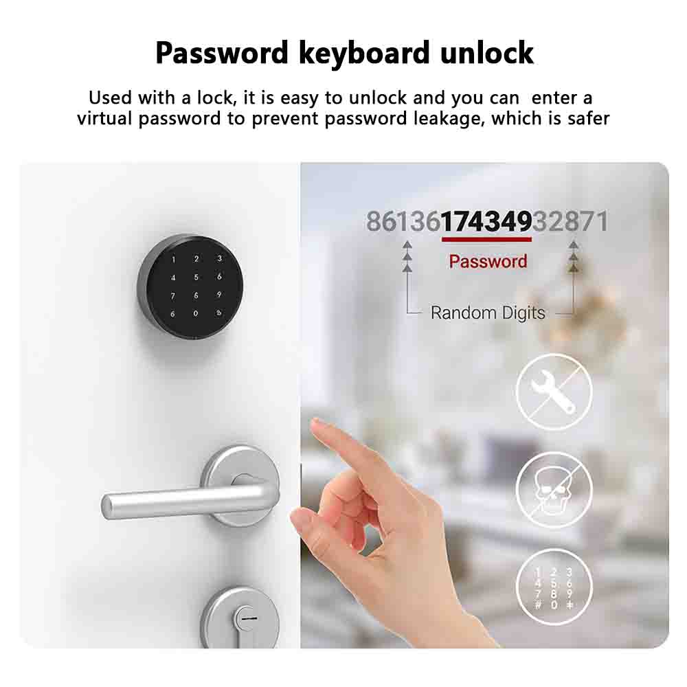 CDOK A1Pro Tuya Bluetooth smar - Door Lock Smart Keypad ulasan dan harga