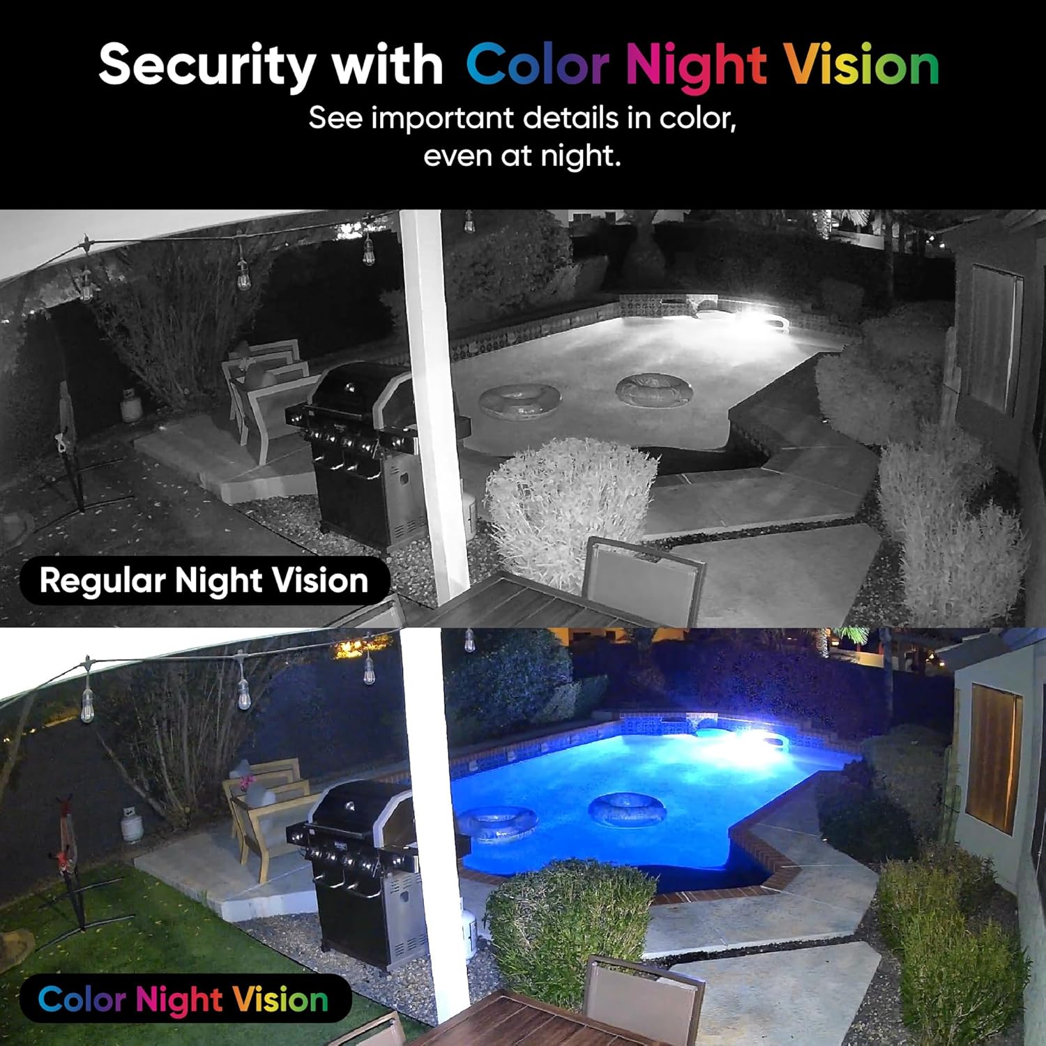 2.5K AI Security Camera, Indoo - Home Security No Subscription ulasan dan harga