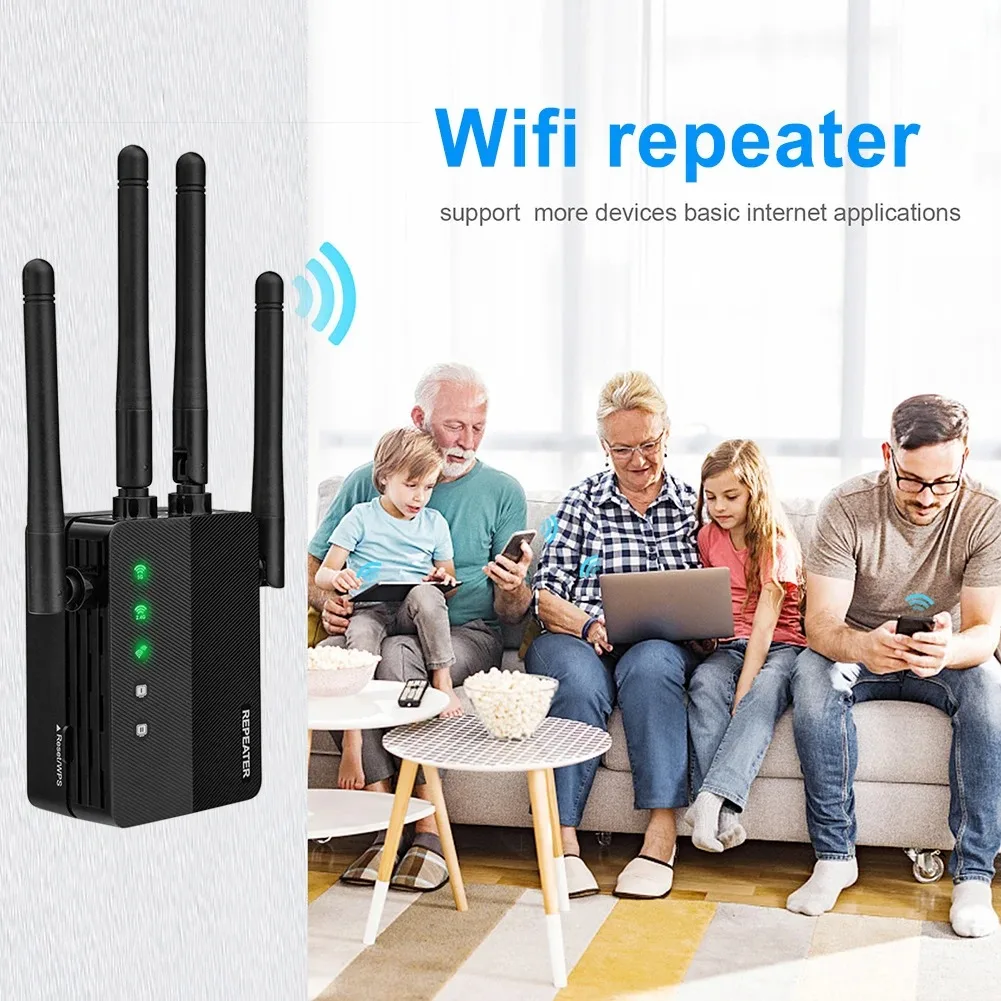 WiFi Extender Featuring 2.4/5. - Home Security Features ulasan dan harga