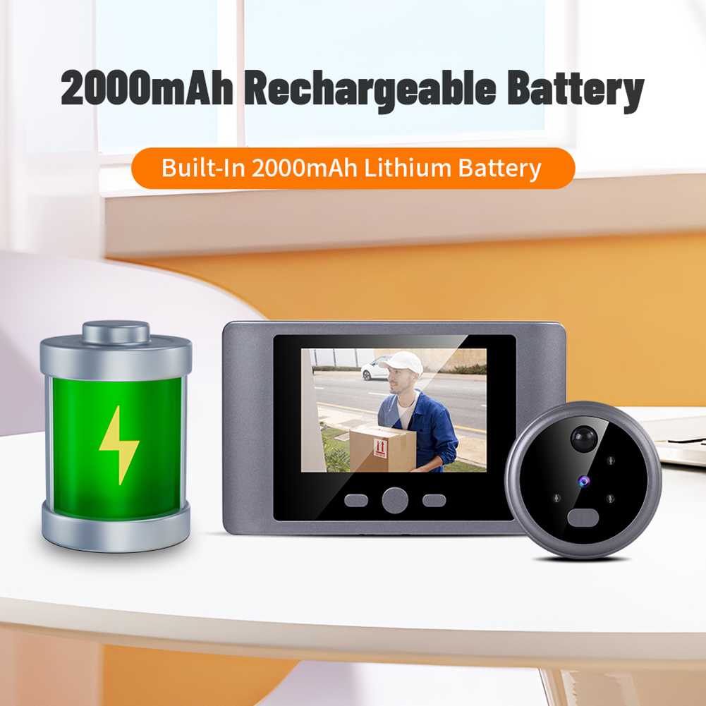 Wireless Peephole Video Doorbe - Home Security Systems Wireless ulasan dan harga