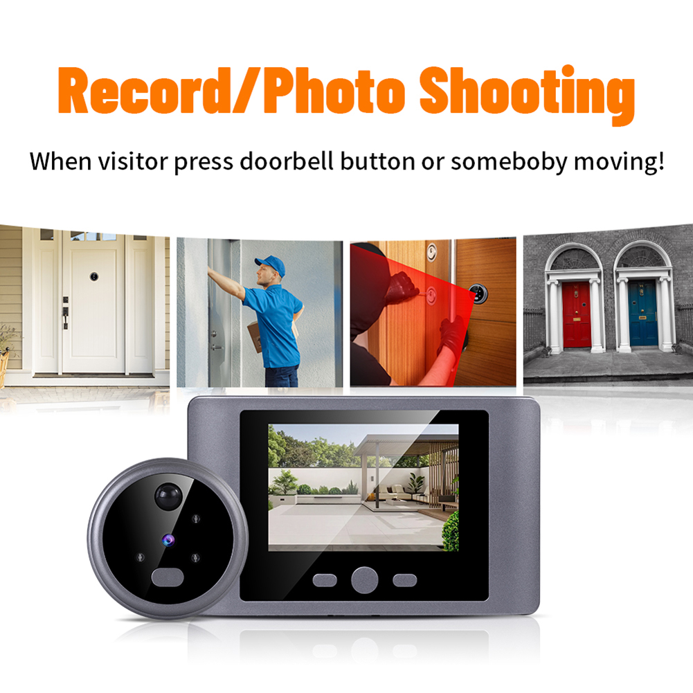 Wireless Peephole Video Doorbe - Home Security Systems Wireless ulasan dan harga