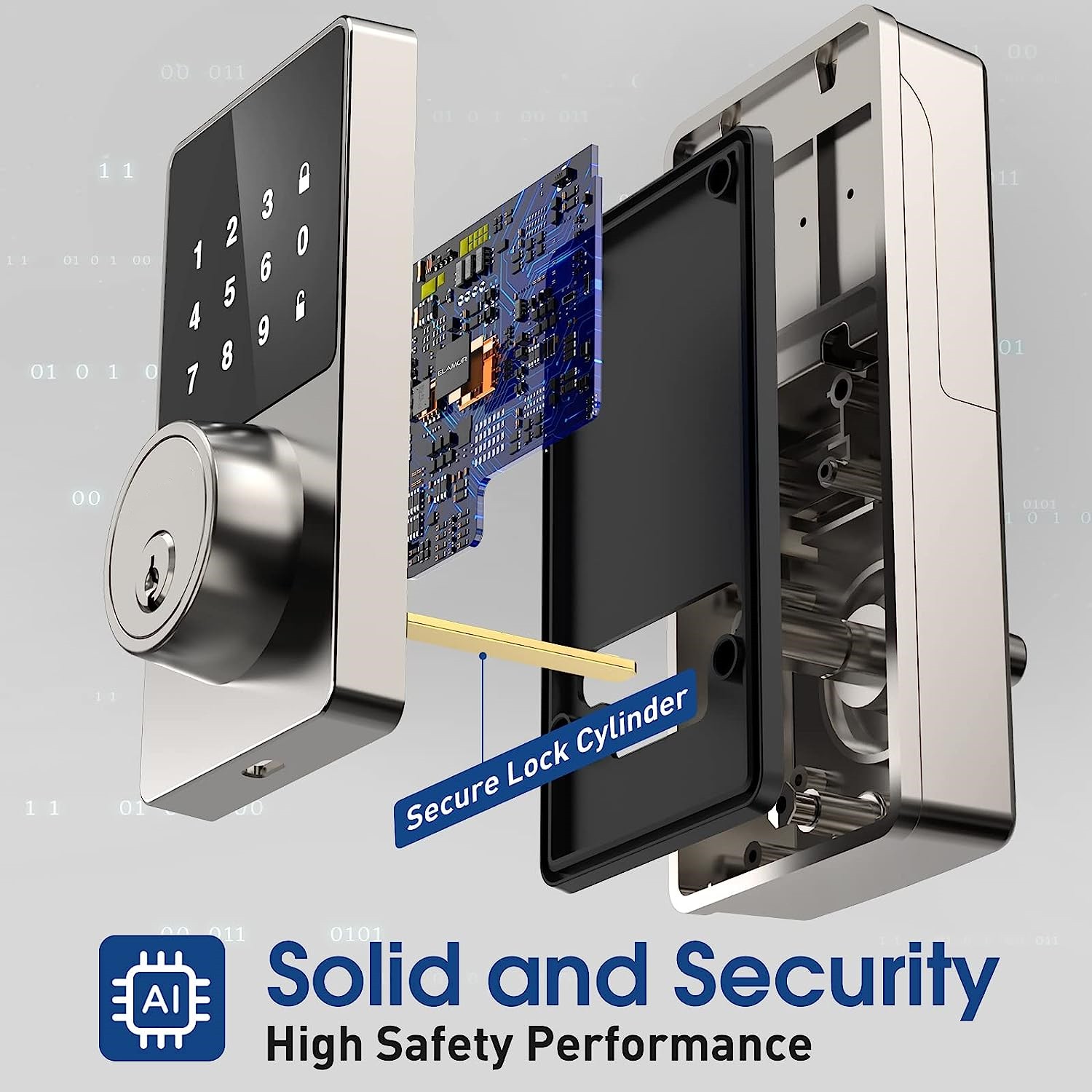 Smart Lock with password, Keyl - Door Lock Smart Keypad ulasan dan harga