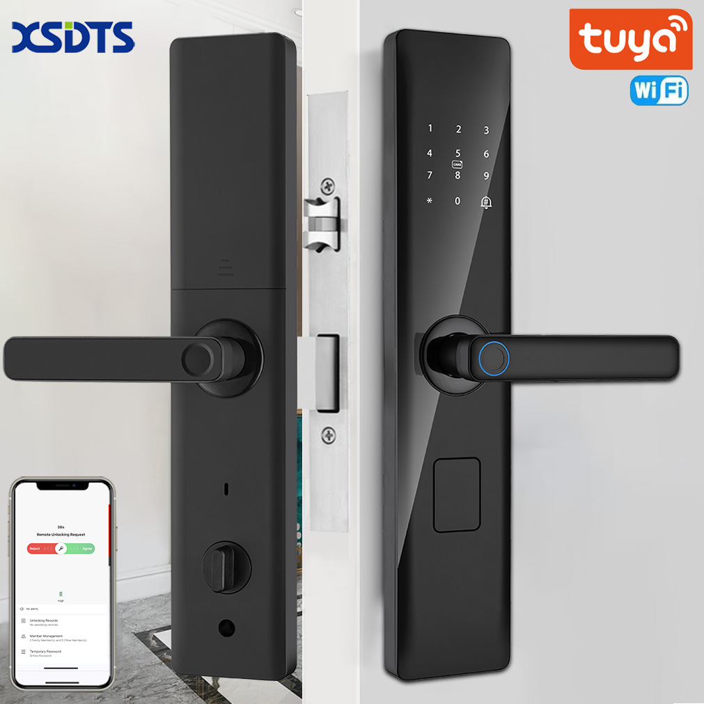 Tuya Smart Lock Wirelss With F - Door Lock Smart Keypad ulasan dan harga