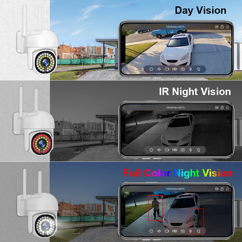 Smar 3MP Wireless CCTV Securit - Home Security Systems Wireless ulasan dan harga