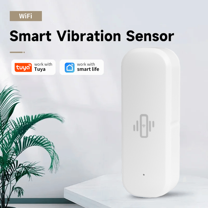 Tuya Smart Devices WiFi Vibrat - Home Security Monitoring ulasan dan harga