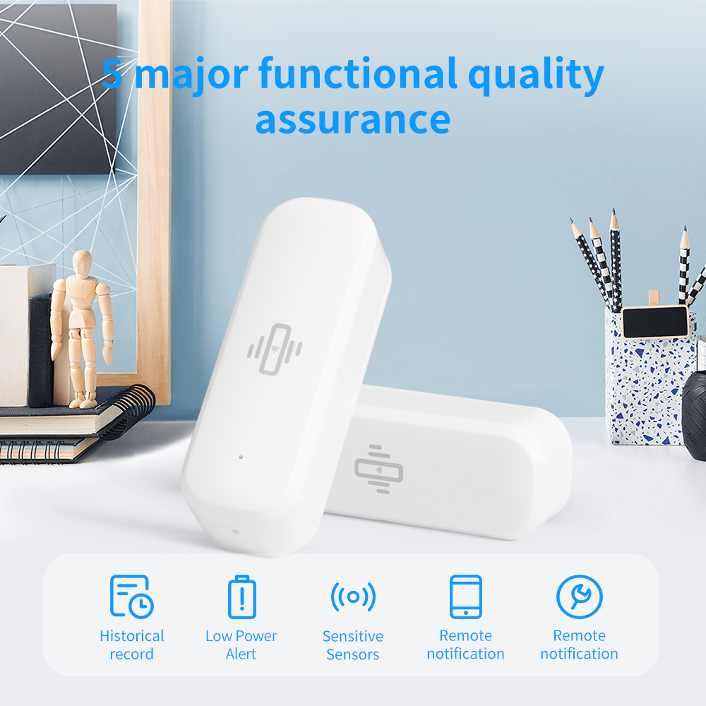 Tuya Smart Devices WiFi Vibrat - Home Security Monitoring ulasan dan harga