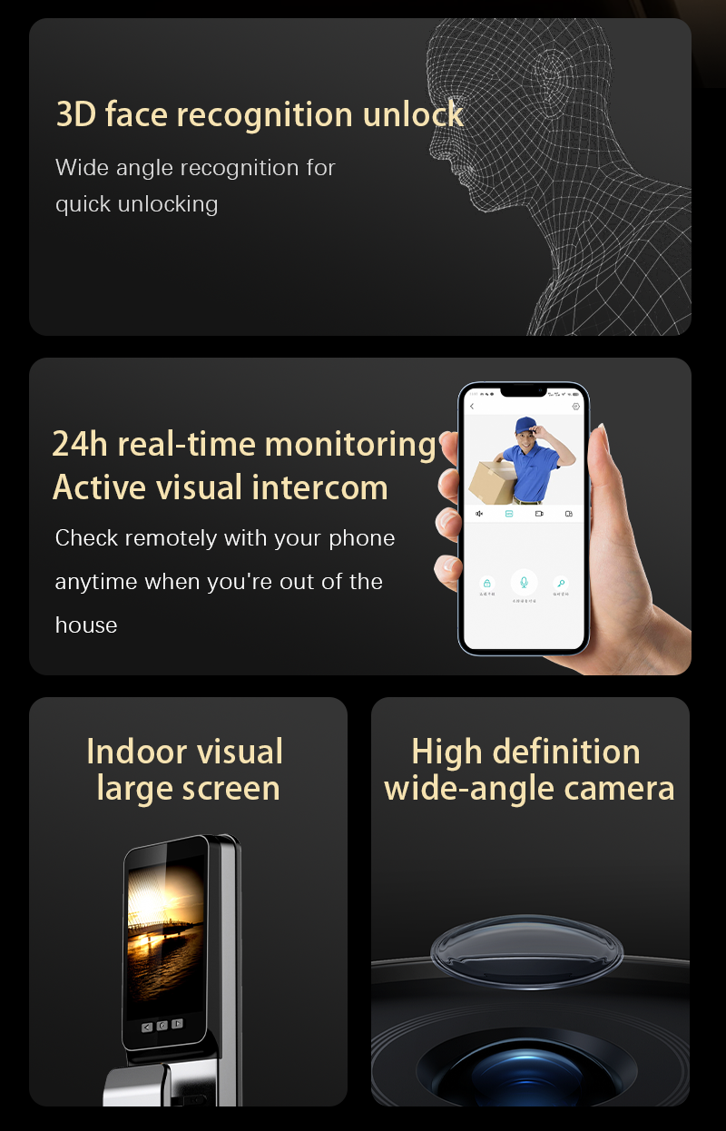 TYSH Tuya Security Fingerprint - Home Security Wifi Camera ulasan dan harga